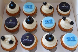 21st birthday cupcakes